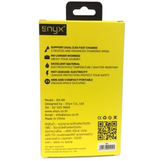 ENYX EA-06 Adapter 2.5A Smarter 2 USB