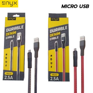 สายชาร์จผ้ายีนส์ ENYX EC-09 Fast Charge 2.5A