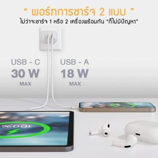 Enyx A4X หัวชาร์จแบบชาร์จด่วน 30W GAN Fast charge