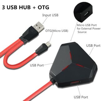 OTG HUB Remax Aliens 3 USB