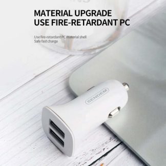 Sendem D66 CAR CHARGER หัวชาร์จในรถยนต์  3.4A แบบ 2 USB