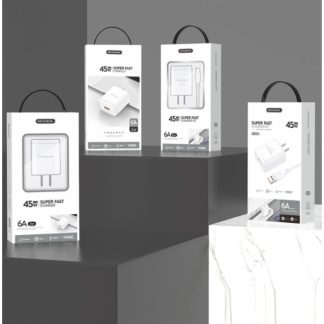 ชุดชาร์จ Sendem SDM-C17 6A ชาร์จเร็ว 45w Super fast charger USB ประกันศูนย์ 1 ปี