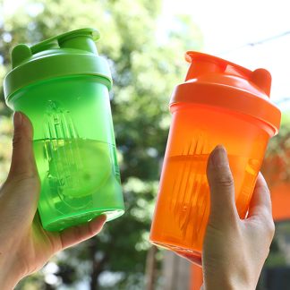 แก้วเชคโปรตีน Usport ขนาด 400 ml. แถมลูกเหล็กสแตนเลส  Protein Shaker