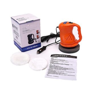 เครื่องขัดสีรถยนต์ 40W แบบพกพา พร้อมผ้าทำความสะอาด